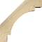 Ekena Millwork 6"W x 16"D x 16"H Merced Rough Sawn Knee Brace, Douglas Fir BRC06X16X16MRC00RDF - alternate 2